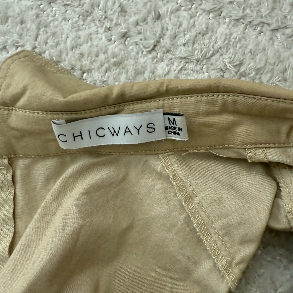 Women’s Chicways Khaki Tank Maxi Dress - Size Medium - Picture 6 of 6